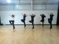 Parrswood GCSE dance class.
