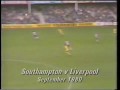 Southampton v Liverpool 1980-81