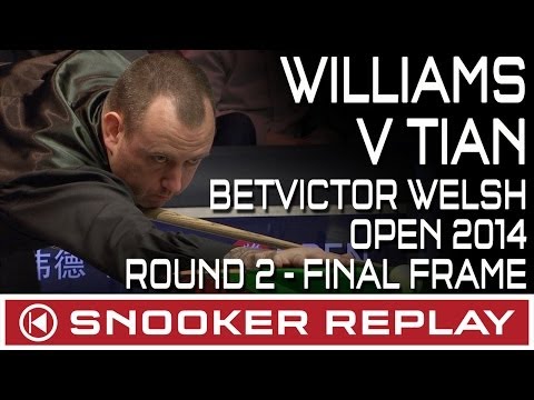 Mark Williams v Tian Penfei - BetVictor Welsh Open Round 2