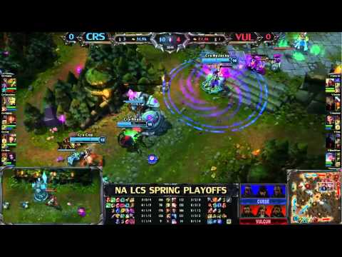 curse gaming - League of Legends Curse Gaming (CRS) vs Team Vulcan (VUL) - League of Legends LCS 2013.