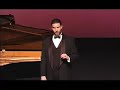 the painter's aria from the opera th�r�se raquin by tobias picker.  this aria is sung by the character laurent to camille describing a torrid encounter with a beautiful woman.  what camille doesn't know is that laurent is recounting the day he met camille's wife th�r�se.

sung by vaughn lindquist in a concert of all tobias picker music at the dicapo opera theater in february 2008.

more information about mr. lindquist can be found here: http://www.fernandezarts.com/lindquist.html