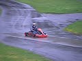 Orange Arrows Kart in the rain!