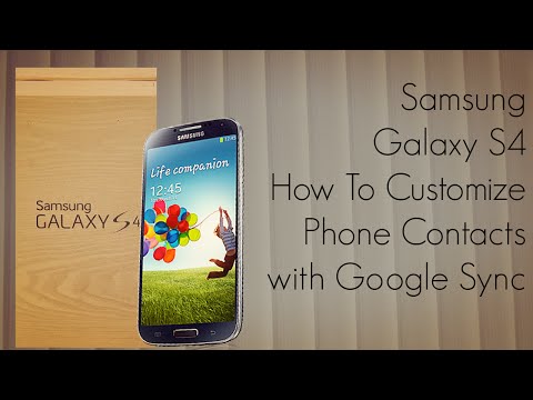 how to sync all contacts to google