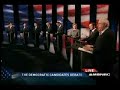 Mike Gravel  at the Democratic Debate
