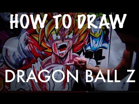 how to draw dbz book