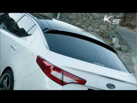 Kia Optima K5 2012 Rear Glass Wing Spoiler Aero