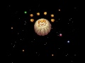 this is the game ending for parodius on the snes, after completing gradius 3 i knew what to expect, konami really are freeking sadists! they could have at least left me with my power ups! ill get round to the 2nd and 3rd play through endings sometime.