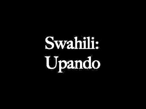 how to say i love you in swahili
