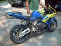 Honda CBR 1000RR with Yoshimura Rs5 Slip On Exhaust