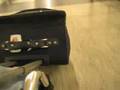 Madrid Travel - Pushing a Suitcase on My Lap