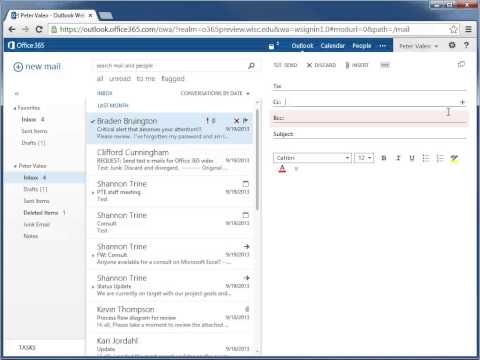 how to attach email message in owa