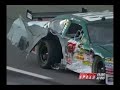 Casey Mears Auto Parts 500 California 2008 Crash