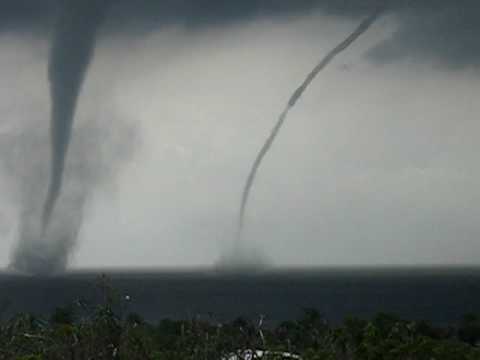 Waterspout in Anguilla