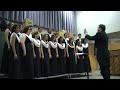 North Kansas City H.S. Chamber Choir - Go Now My First Love