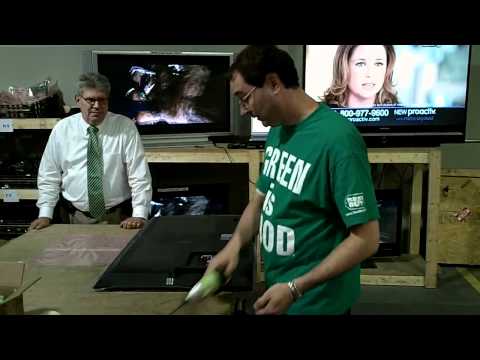 how to repair tv screen