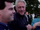 Mike with Pres Clinton at White House Picnic