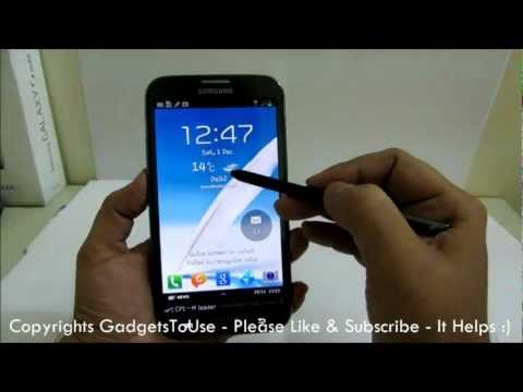 Galaxy Note 2 Lock Screen Tips, Tricks and Hidden Features Explained