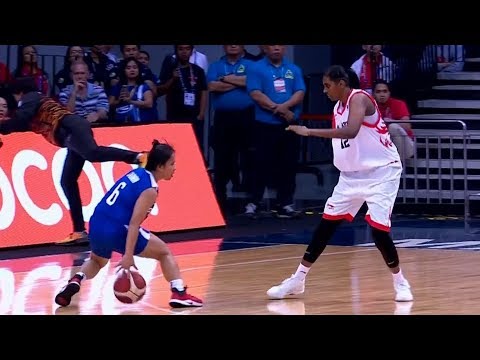 Highlights: Philippines vs Malaysia | 5X5 Basketball W Prelim Round | 2019 SEA Games