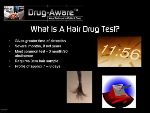 how to be a hair drug test