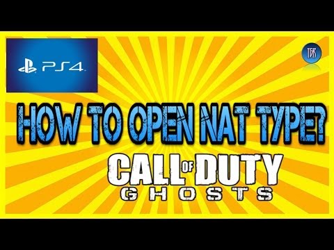 how to open nat on ps4