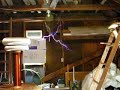 Static Gap Tesla Coil retuned and gap modification