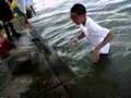Jerard Getting Thrown in the Water in Coulon xP