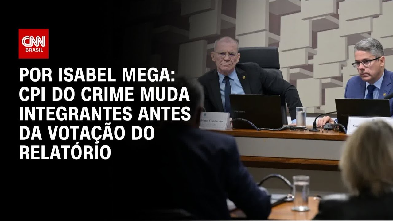Antes de votar relatório, CPI do Crime tem mudanças na composição | CNN 360°