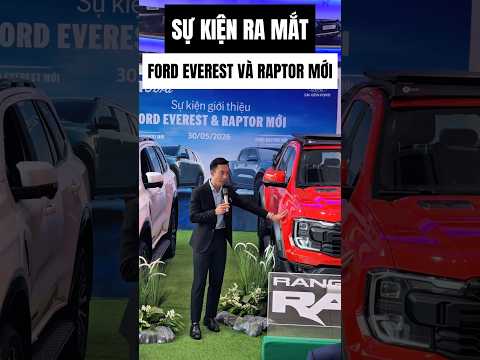 Sự kiện ra mắt Ford Everest và Raptor Mới ♟️ #ford #everest2026 #raptor2026 #tanduysaigonford