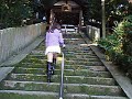 Japanese Crossdresser女装子 maria麻莉亜 in神社参拝