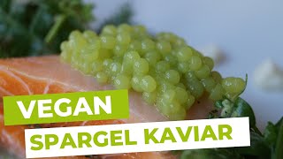 Spargel Kaviar (vegan)