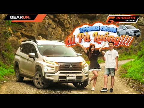 Full tải với máy 1.5 và treo mới của Xpander Cross 2023 trên đường đi Pù Luông | GU