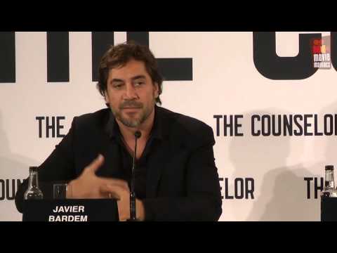 Counselor | Javier Bardem & Sir Ridley Scott press conference (2013)