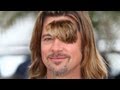 Brad Pitt Decides To Grow Out Forehead Hair