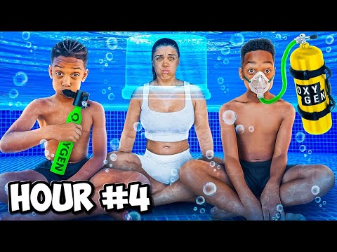 LAST TO BREATHE UNDERWATER WINS!