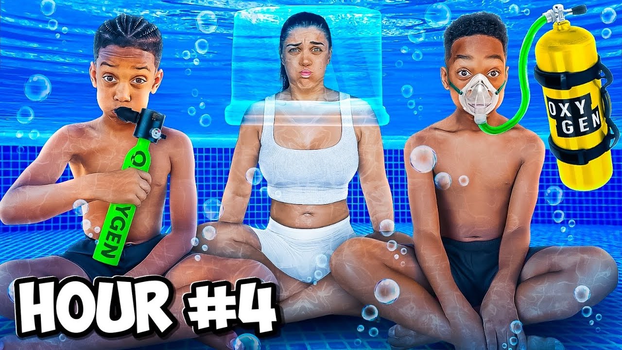 LAST TO BREATHE UNDERWATER WINS!