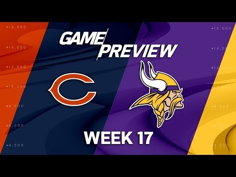 Video: Chicago Bears vs. Minnesota Vikings | NFL Week 17 Game Preview | NFL Playbook