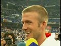 Realmadrid Beckham after the game