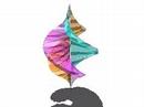 spiral antahkarana 3d bauble