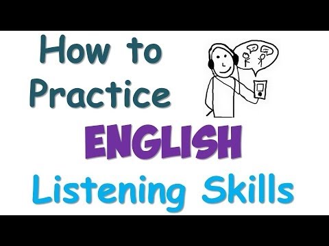how to practice listening english