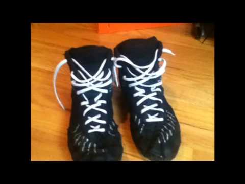 how to dye wrestling shoes