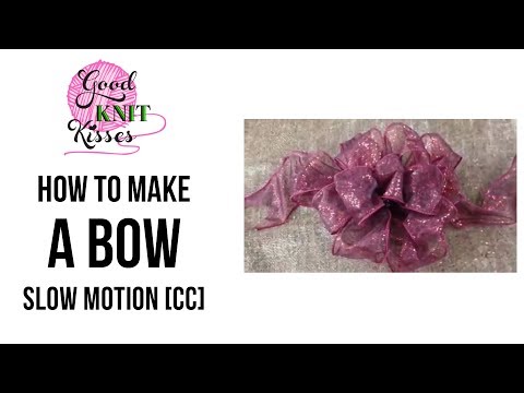 how to make a bow