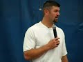Jason Varitek talks to campers part 4 of 4 Jason Varitek talks to campers part 4 of 4