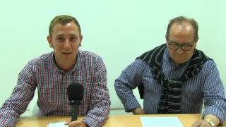 Video de la rueda de prensa del Concejal de Deportes de Villajoyosa y el Presidente del Villajoyosa 