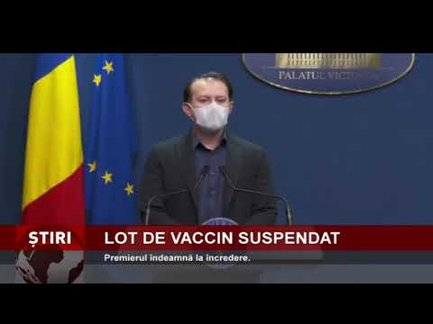 Premierul îndeamnă la încredere în vaccin