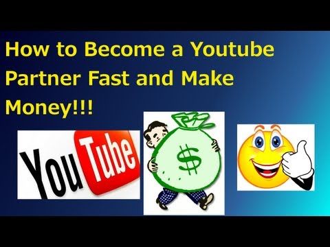 how to become youtube partner