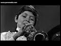 music documentary / 57 min / 2004
a portrait of sergei nakariakov, one of the world's greatest trumpet virtuosos and a former soviet union child prodigy. the mature nakariakov's breathtaking virtuosity is contrasted with footage of the child whose lips are sore from practicing. according to sergei, he 