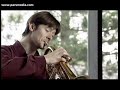 music documentary / 57 min / 2004
a portrait of sergei nakariakov, one of the world's greatest trumpet virtuosos and a former soviet union child prodigy. the mature nakariakov's breathtaking virtuosity is contrasted with footage of the child whose lips are sore from practicing. according to sergei, he 