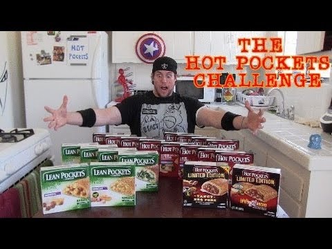 The Hot Pockets Challenge | 20 Flavors- 6,000 Calories
