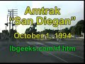 Amtrak San Diegan at Sand Canyon