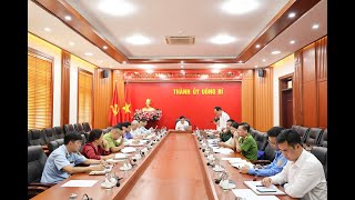 Đánh giá kết quả công tác nội chính, phòng, chống tham nhũng và cải cách tư pháp tháng 10/2024